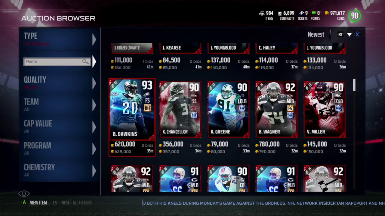 INSANE MADDEN 17 SNIPE! BOBBY WAGNER