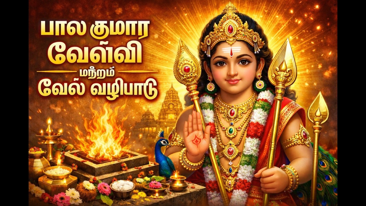 🙏 வேலவன் அருளால் வாழ்வு வளமாக ✨வேல்பூஜை – பக்தியின் உச்சம் 💛#முருகா_முருகா