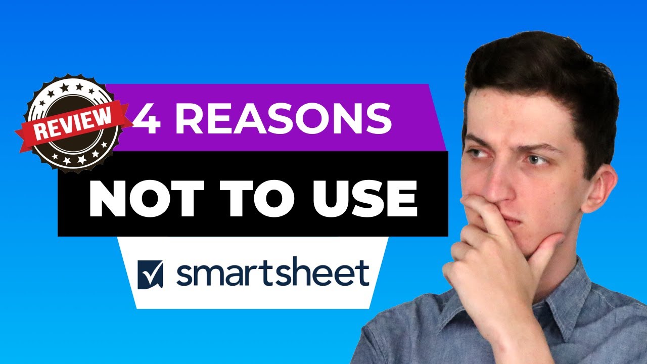 Smartsheet Review - 4 Reasons Why You Shouldnt Use Smarthsheet -Walktrough, Top Features, Pros & Con