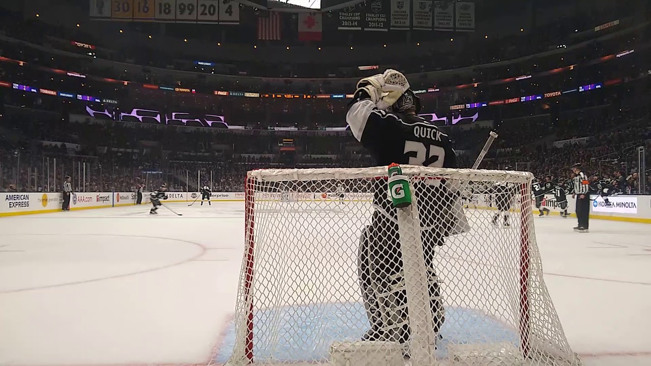 Jonathan Quick 3rd Period (Goalie Cam)