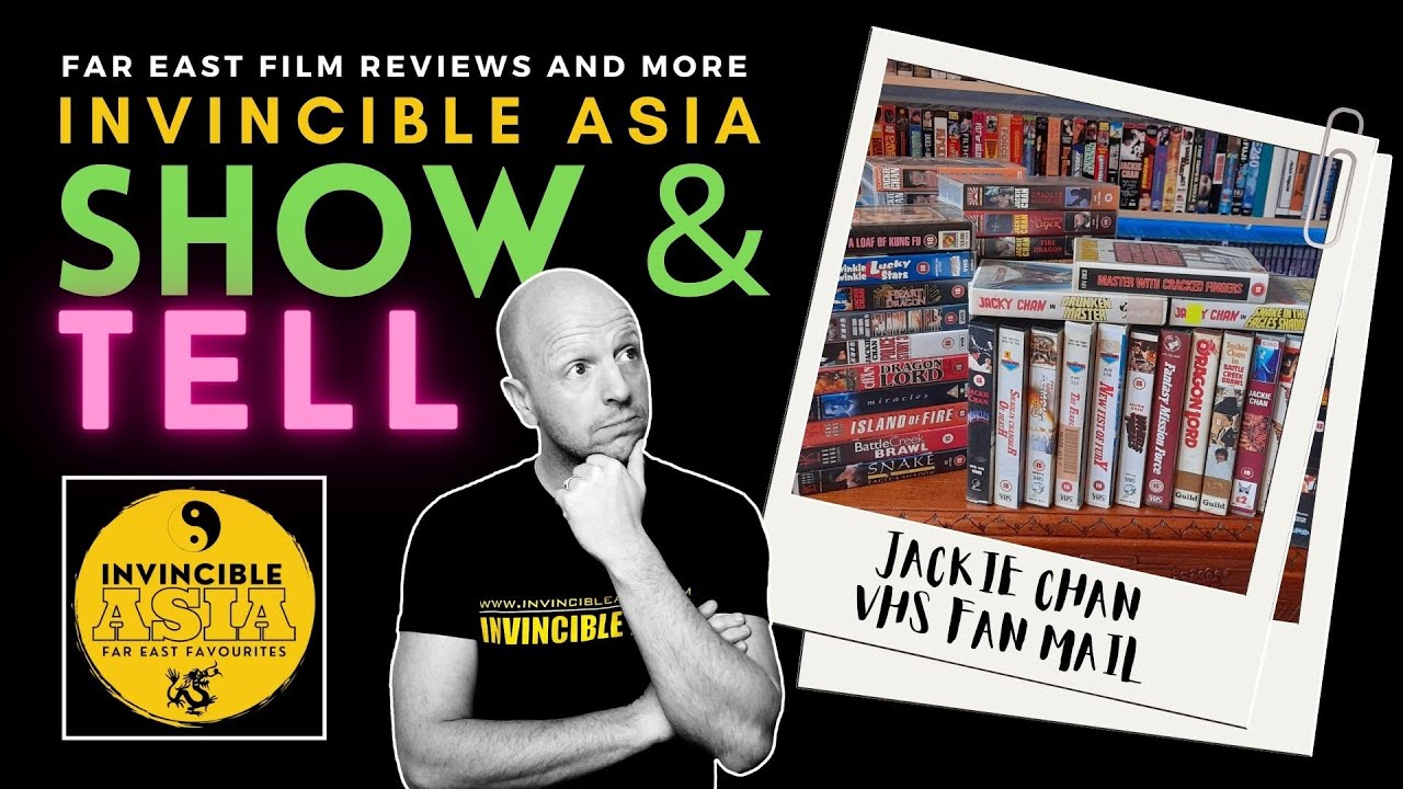 JACKIE CHAN VHS COLLECTION FAN MAIL - Show & Tell