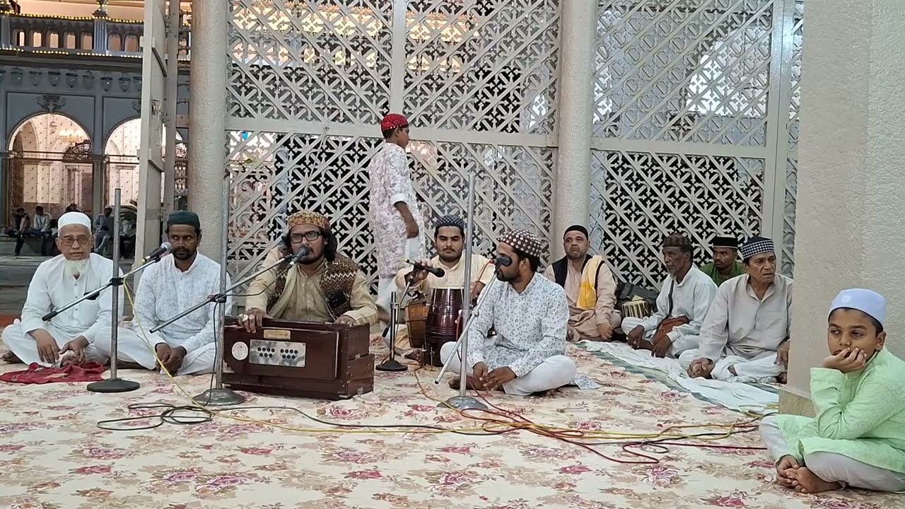 Ze Sar Dar Janibe Maikhana, @Urs Dargah Hazrat Shah Khamosh Sabri, Nampally, Hyderabad (India).