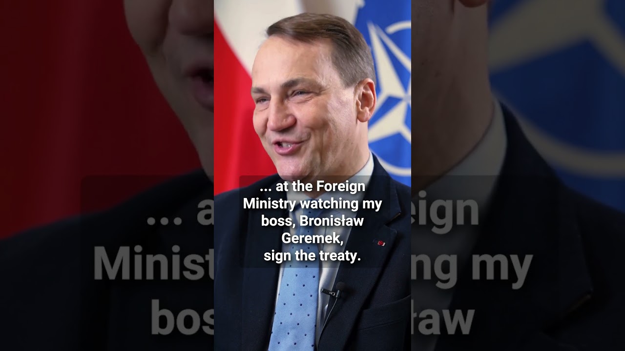 Radek Sikorski answers rapid fire questions! 🗣️ #nato #wearenato #geopolitics #security #defence