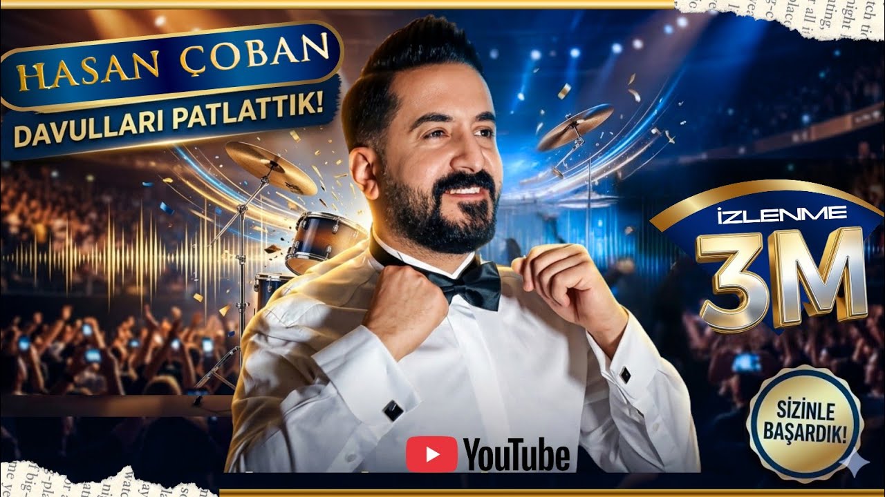 Hasan &Ccedil;oban - Davulları Patlattık (Official Klip)