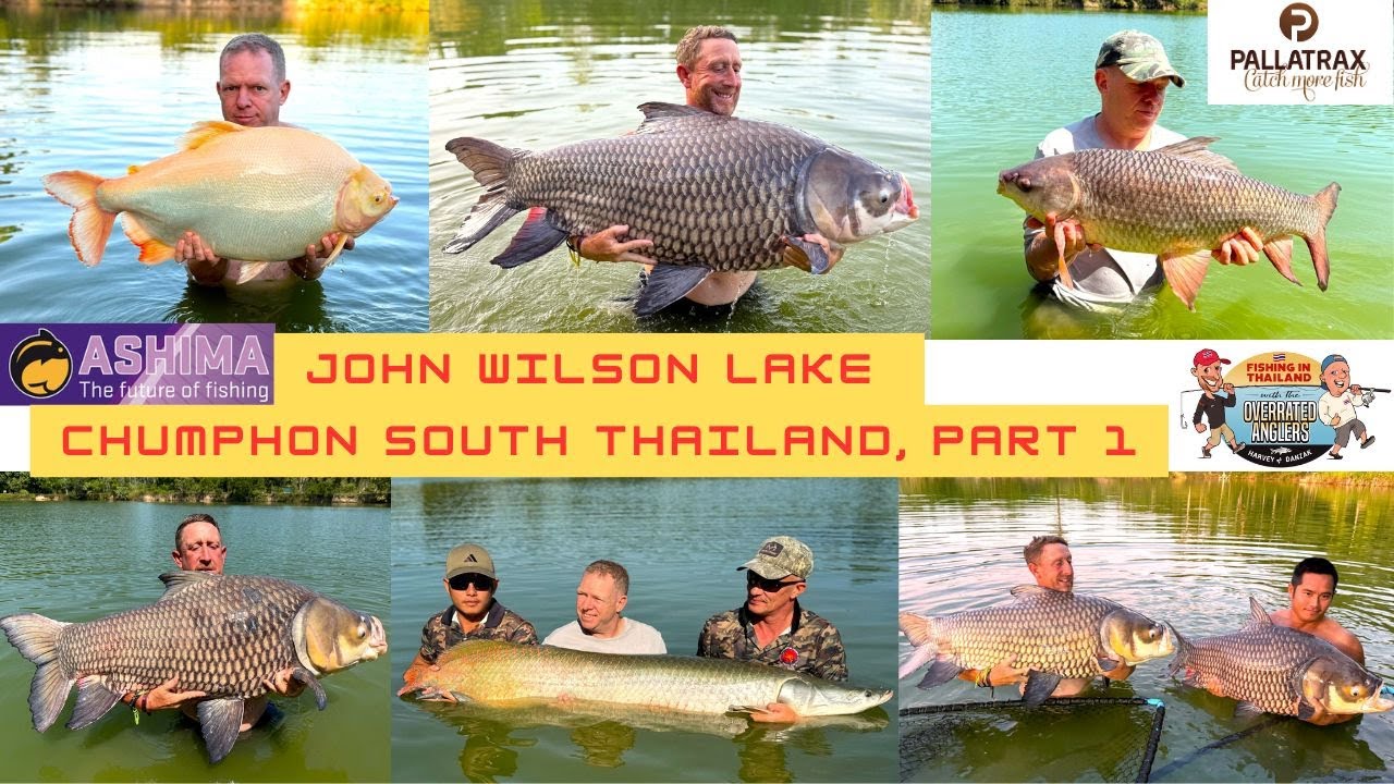 The Overrated Anglers Thailand - John Wilson lake pt 1. Great fishing & vibes in the new restaurant.