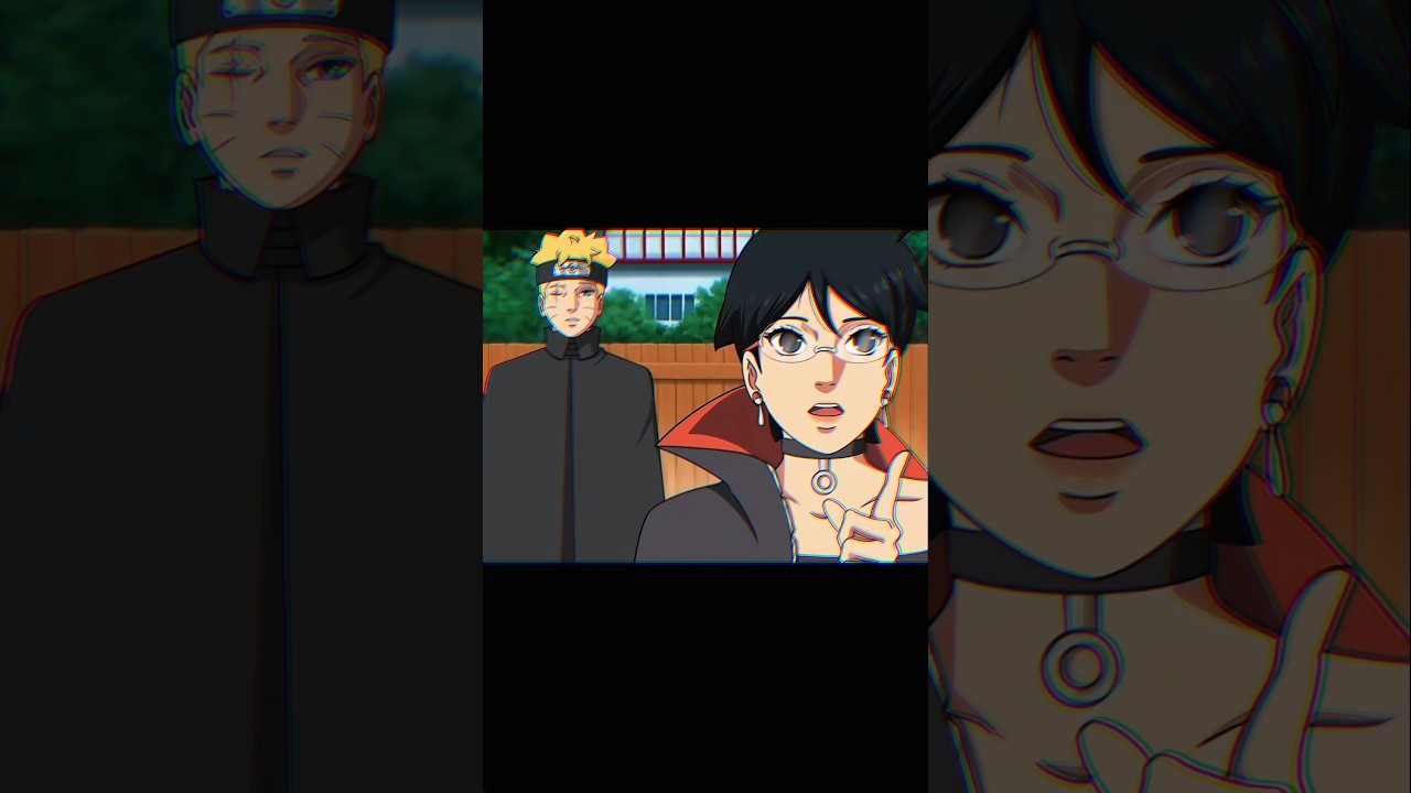 [Borusara] moral of the story ❤️#youtubeshorts #borutoxsarada #borutotimeskip #saradaedit