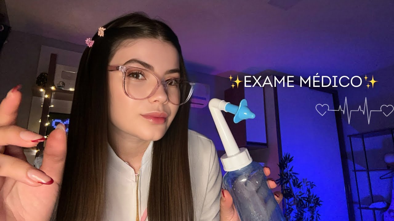 ASMR - Exame Médico👩‍⚕️ 🩺💤 Roleplay