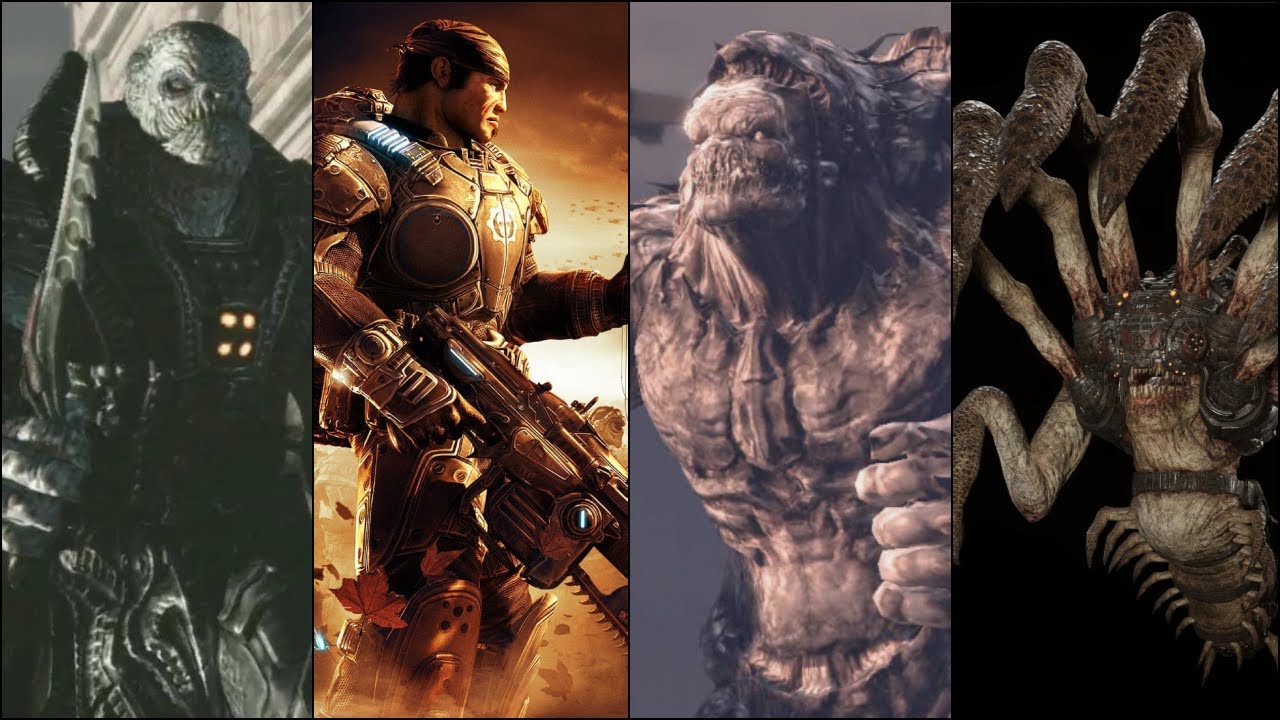 Gears of War - All Bosses