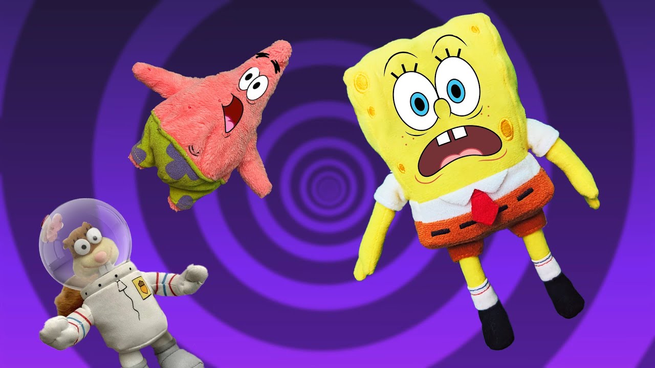 SPONGEBOB TRAVELS THE MULTIVERSE!!! SpongeBob Plush Series!!!