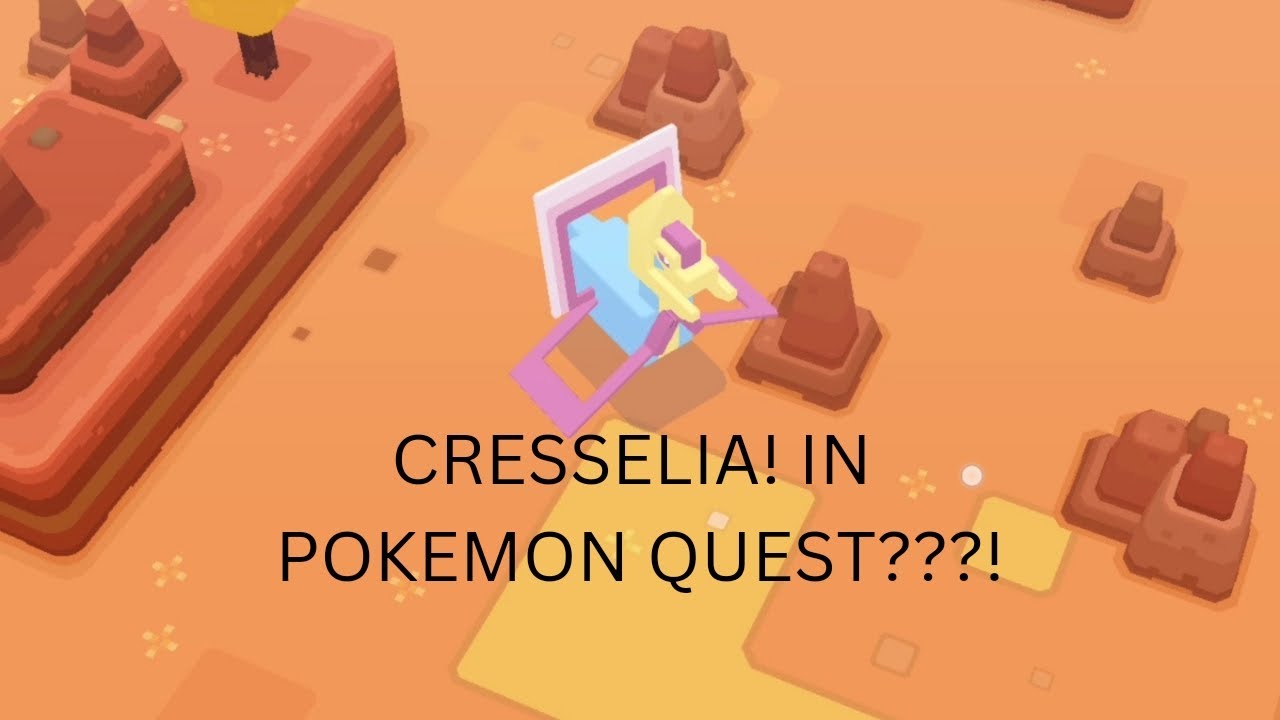 CRESSELIA IN POKEMON QUEST!  Pokemon quest (Chinese edition)