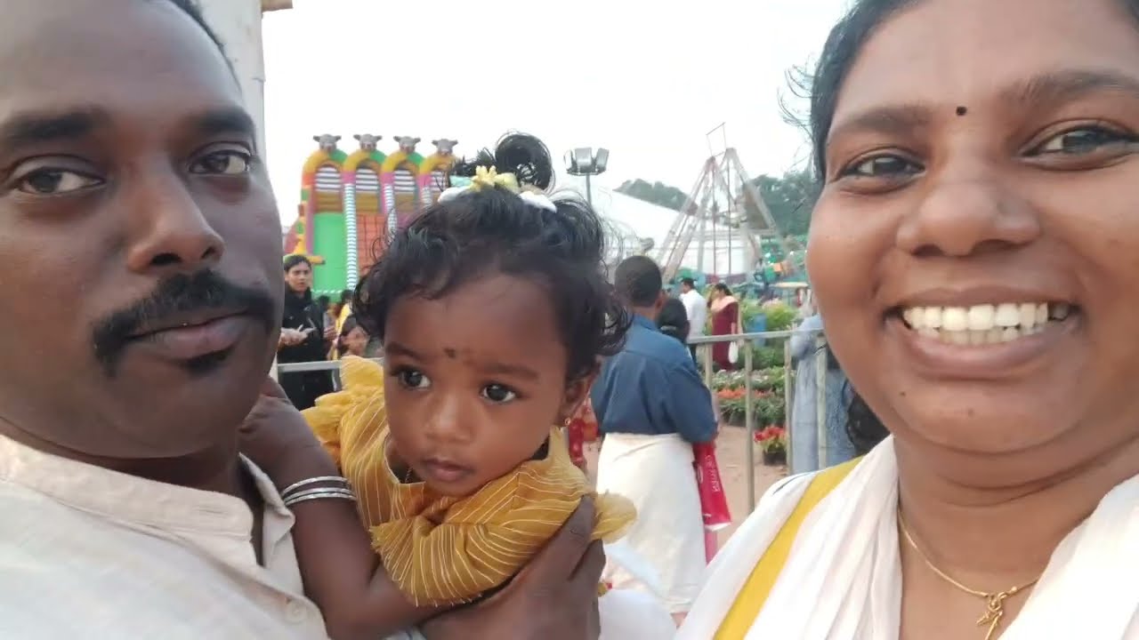 Kottayam nagampadam flower show part-2