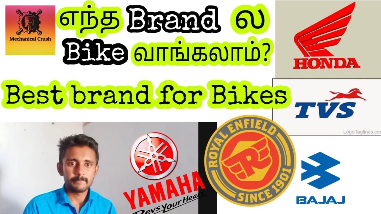 Best brand for bikes-Tvs,Yamaha,Bajaj,Honda,Hero,Royal Enfield-Tamil-Mechanical crush