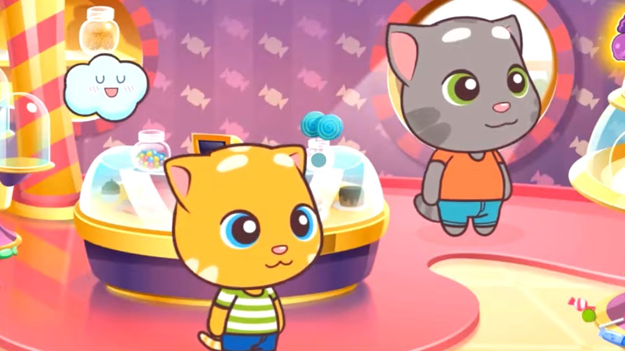 Talking Tom Candy Run: Ginger Chasing Raccoon - Talking Tom and Friends By Outfit