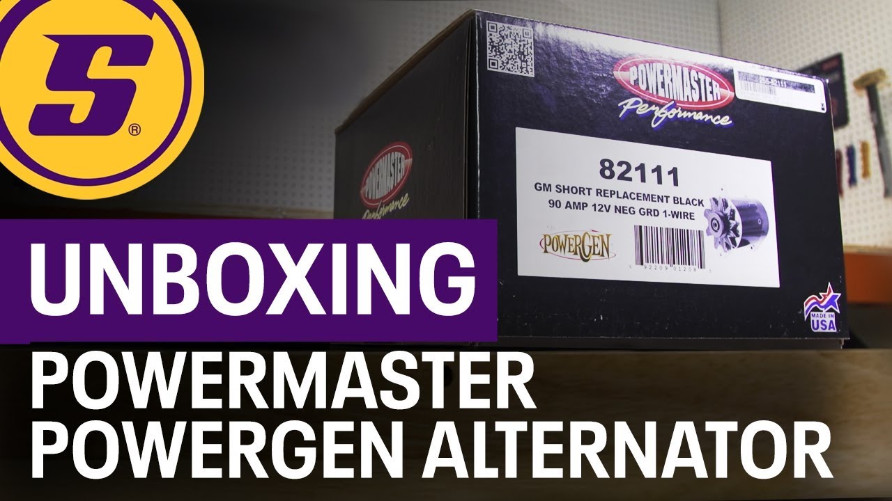 Speedway Unboxing - Powermaster Shorty PowerGEN Early GM Alternator