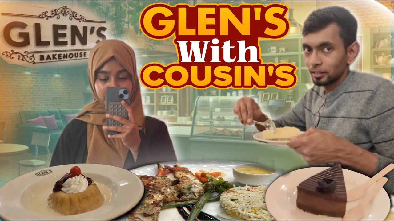 என்னென்ன சொல்றான் பாருங்க😂 | Glens's bakehouse Chennai with cousins♥️ #tamilvlog