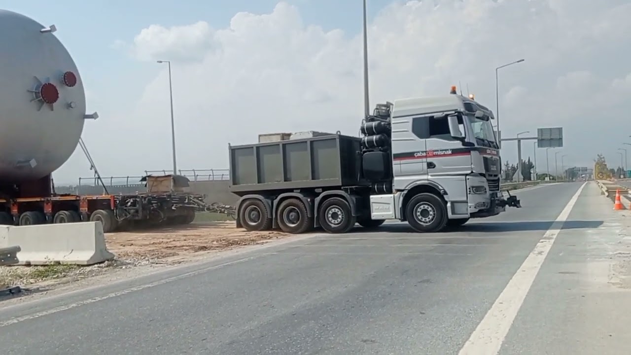 150 tons#MAN Power#goldhofer#3 file combination