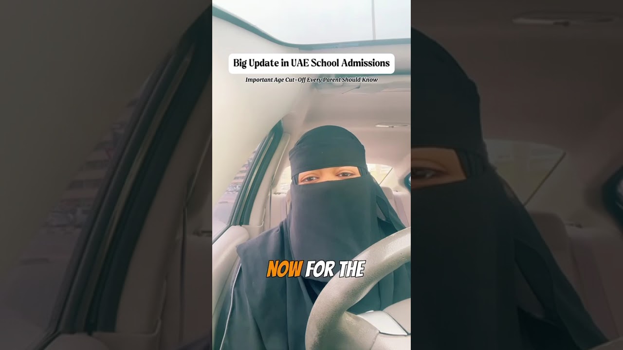 📢 Big Update in UAE School Admissions: Important Age Cut-Off Every Parent Should Know