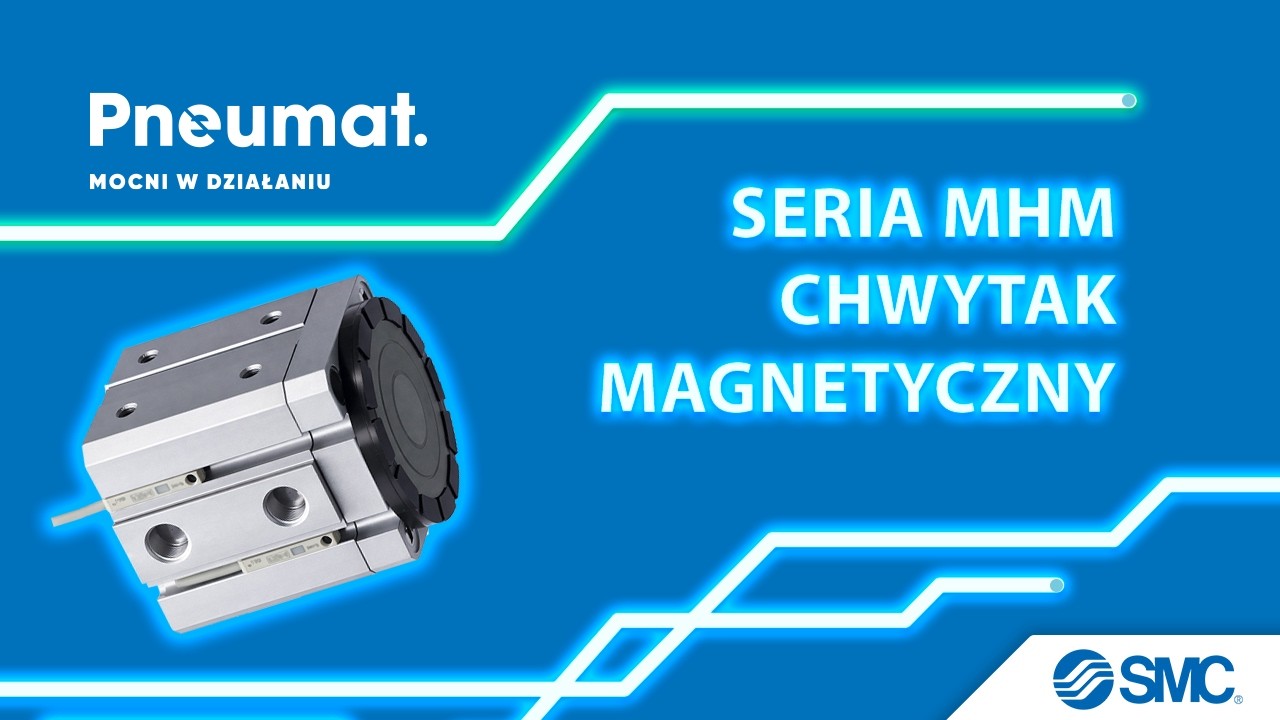 Chwytak magnetyczny do blach, rur, płyt, stali, metalu - magnetyczny chwytak magnesowy MHM SMC