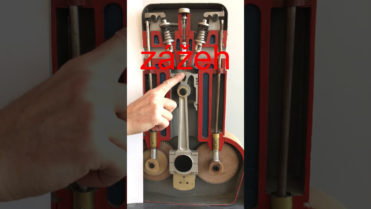 4-dobý zážehový motor