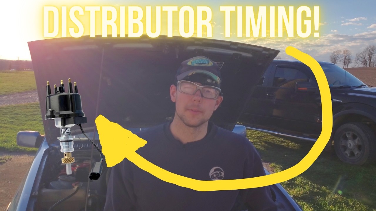 Timing My Engine Part 3 reseting the distributor timing! lima 2.3L 👍🔥🔥|1985 Merkur XR4Ti #ford