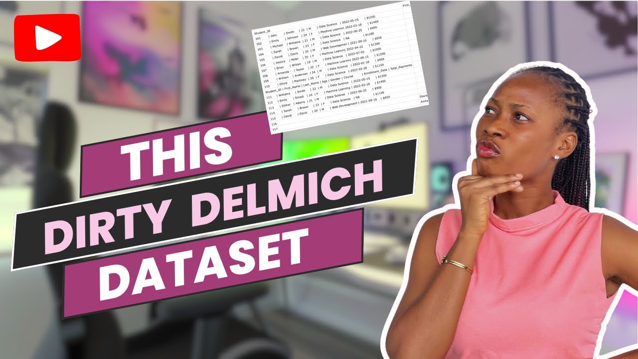 CLEANING  DIRTY Delmich dataset using Power Query in PowerBI