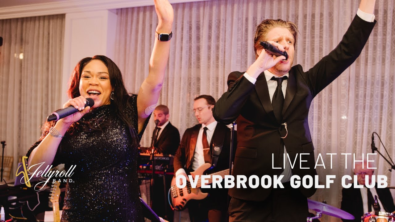 Jellyroll Band Live at Overbrook Golf Club Wedding | Philadelphia’s Best Wedding Band