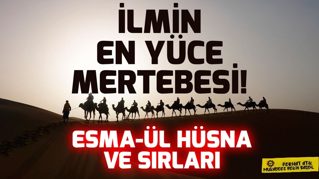 ALLAH'IN İSİMLERİNİN MUCİZELERİ! Esma-ül Hüsna Sırları ve Esmaların Mucizeleri