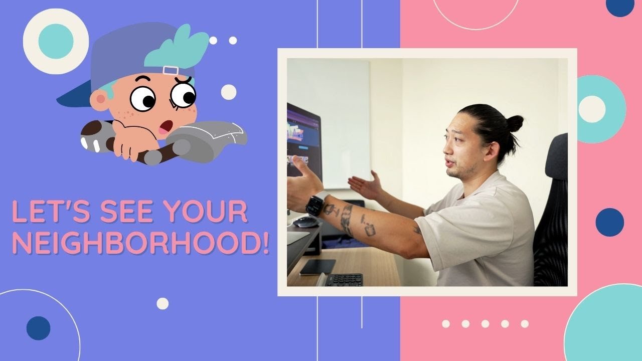 Welcome to my Neighborhood! |Teacher Project LingoAce English|