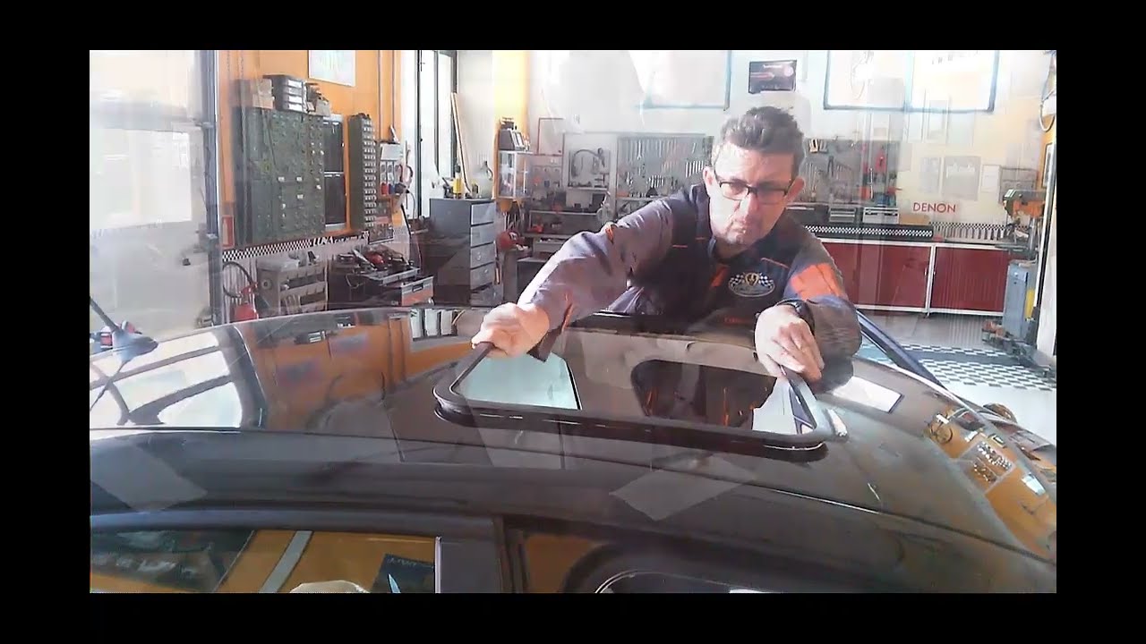 ALFA ROMEO 159 - Procedura di montaggio di un tetto apribile Luna Car Audio