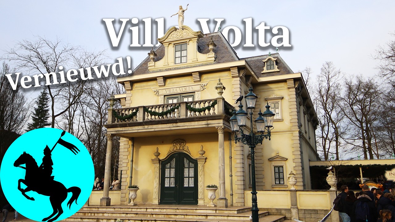 Villa Volta met het nieuwe lichtplan! - 14-12-2025 - Winter Efteling