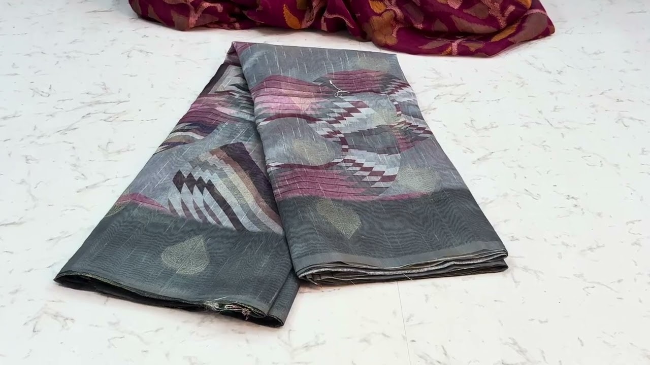 06.02.26 Fancy Saree & Printed Tussar Silk Sarees (8754625479)