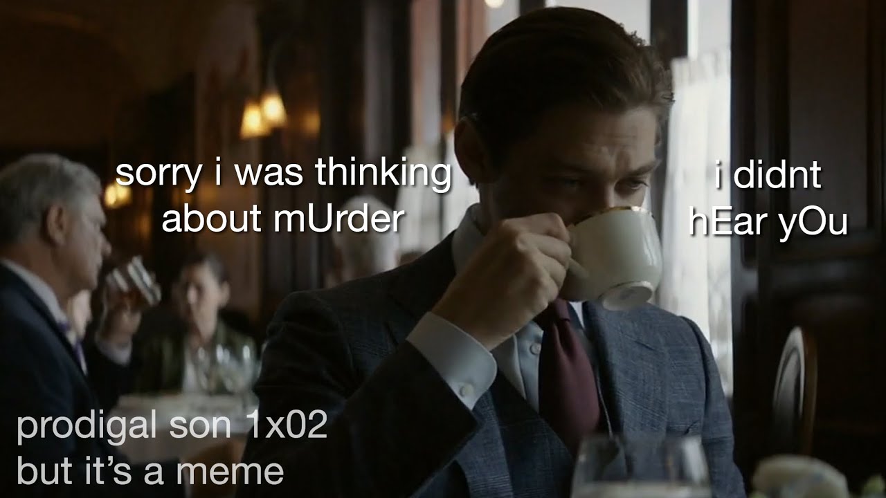 Prodigal Son 1x02 but its a meme
