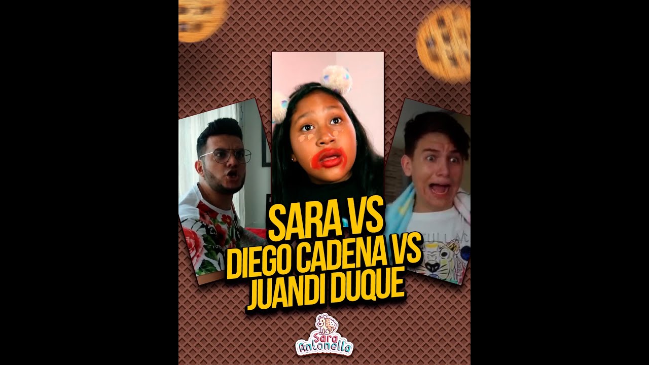 MIS MEJORES VIDEOS CON DIEGO CADENA Y JUANDI DUQUE | Sara Antonella 🎬