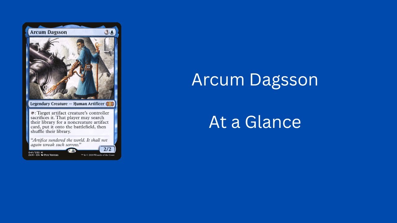 Arcum Dagsson at a glance