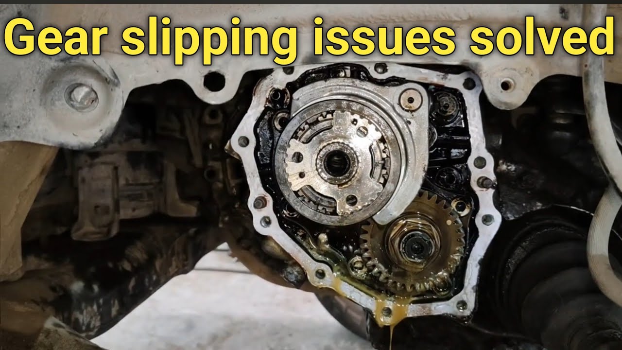 toyota camry menaul gear slipping issues 