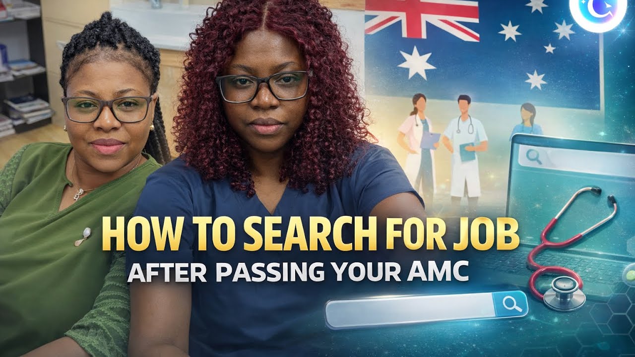 How to search for job in Australia after passing your AMC exam