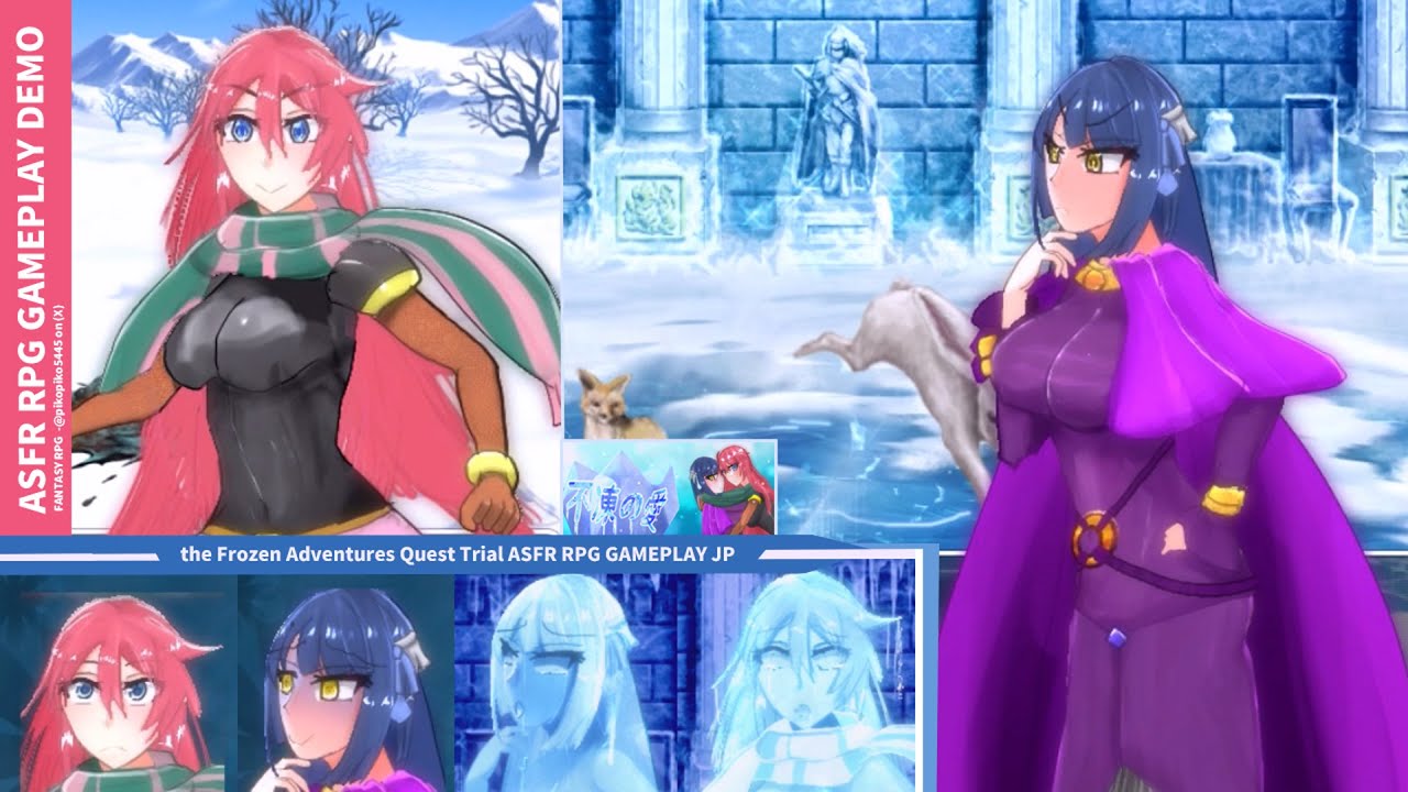 the Frozen Quest Fantasy ASFR | RPG Gameplay (DEMO)