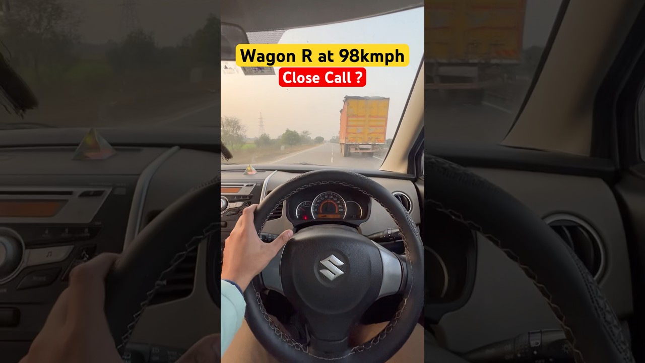 2014 Wagon R On Highway 🔥 Maruti Suzuki Wagon R #shorts #wagonr