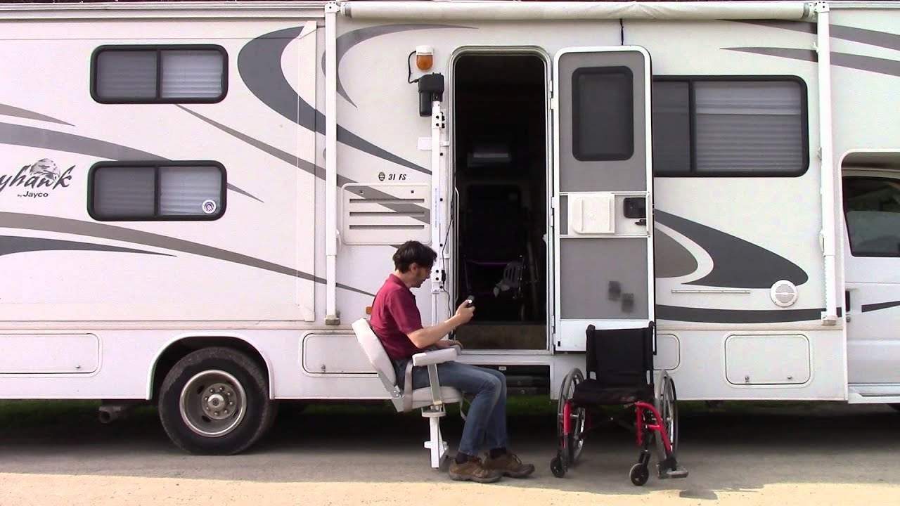 Glide 'n Go XR Handicap Disability Seated RV/Motorhome Lift (Independent user)