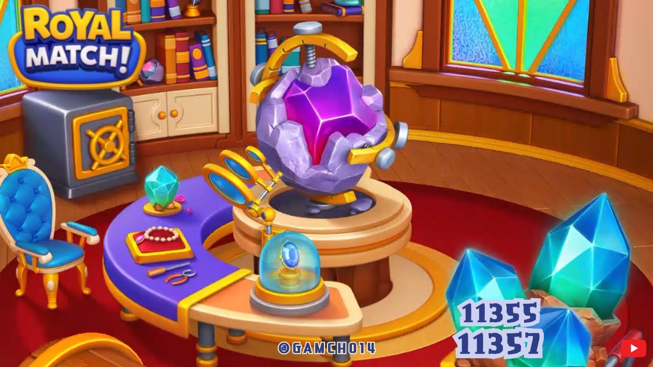 Royal match gameplay / level 11355-357