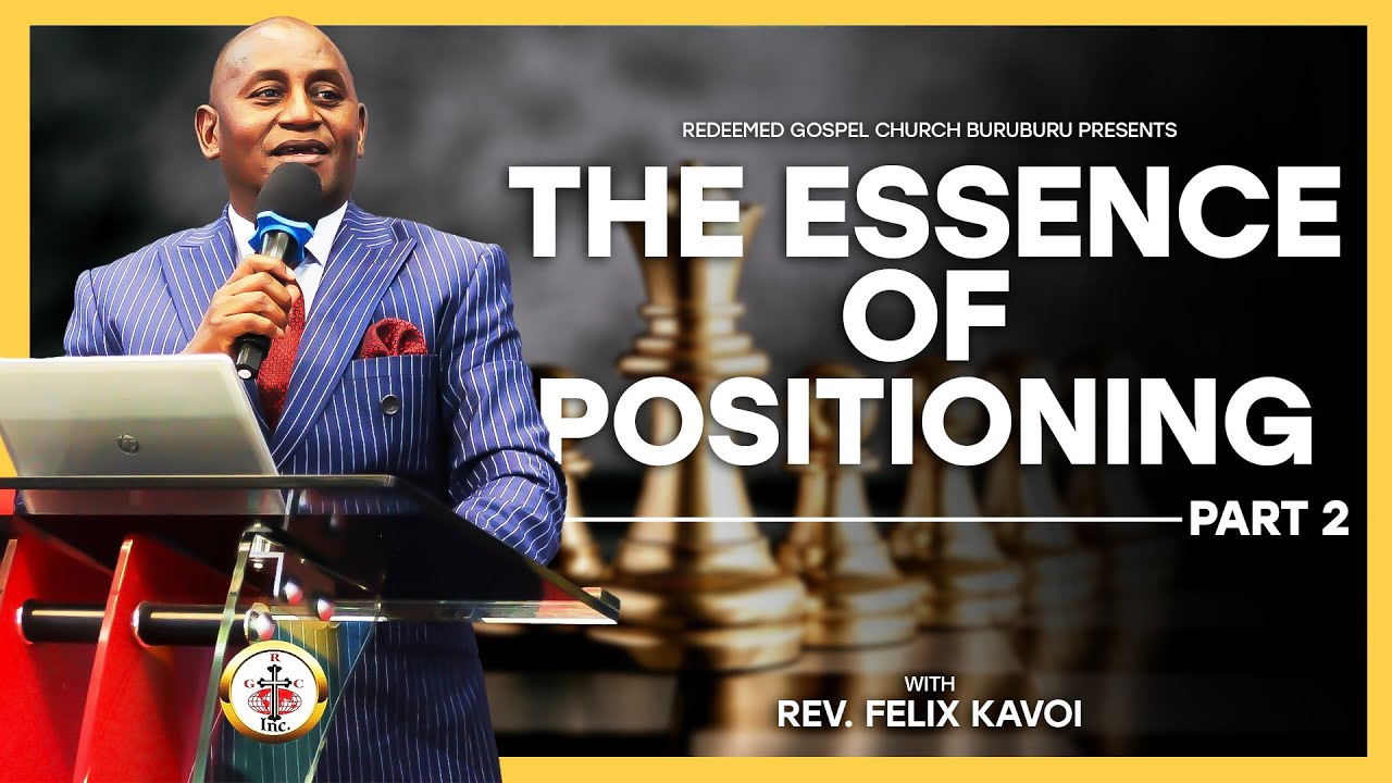 #BLESSEDHOPEHOUR || TOPIC : THE ESSENCE OF POSITIONING - PT 2 || SPEAKER: Rev Felix Kavoi