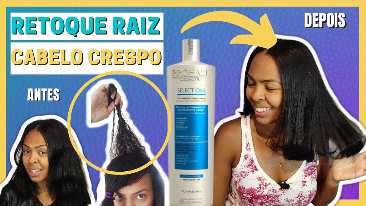 ✅ [PASSO A PASSO] Progressiva Select One – PROHALL – Retoque de raíz