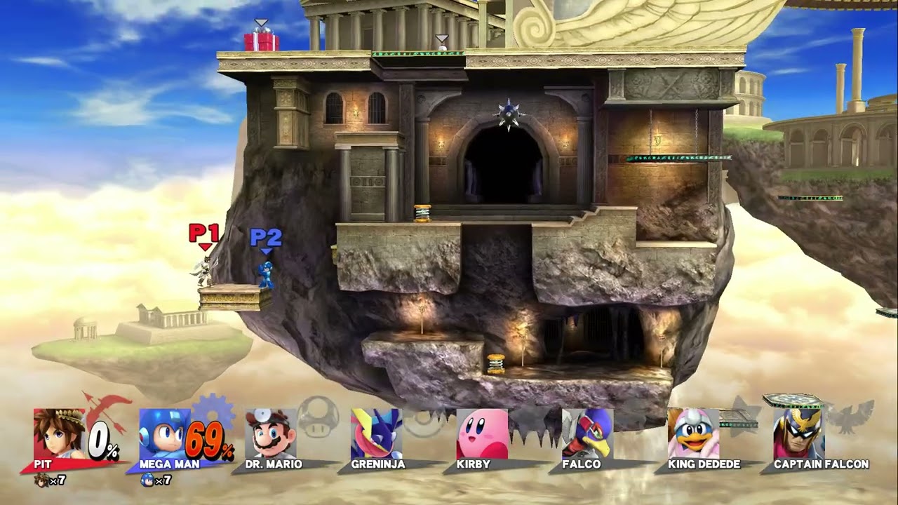 SSB4 Encode 1080P 3658 - Arcade Galaga PG (Lvl.9 Touch Player - Missed)