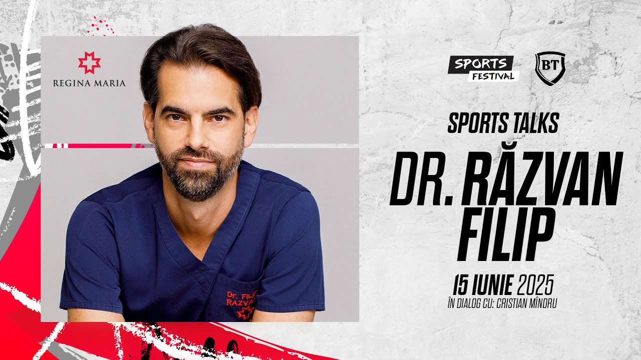 SPORTS TALKS 2025 - Dr. Razvan Filip - specialist în intervenții chirurgicale ORL/apnee somn