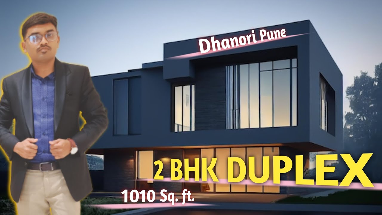 Duplex Flats in Pune / 2BHK Duplex Home / 1010SqFt / Dhanori Pune / Call 8446513412