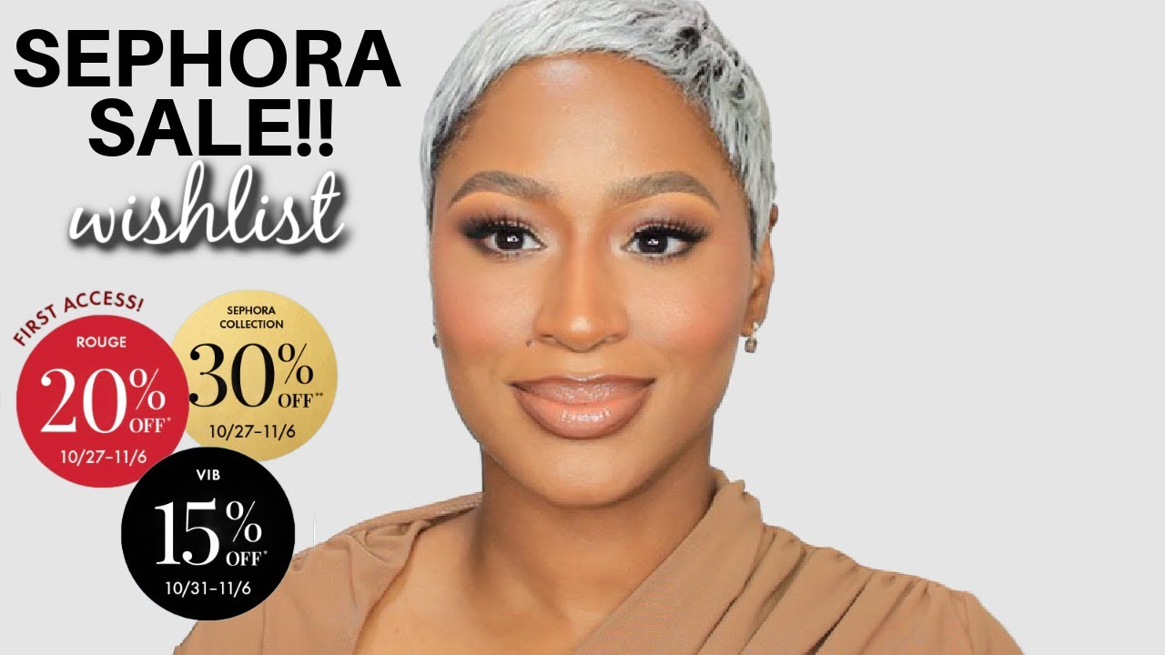 Sephora Sale Wishlist What's in my Cart | ARIELL ASH