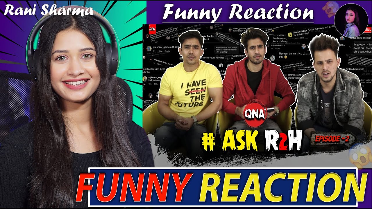 #AskR2H   Episode 2   Qna   Round2hell   R2h | Funny Reaction by Rani Sharma