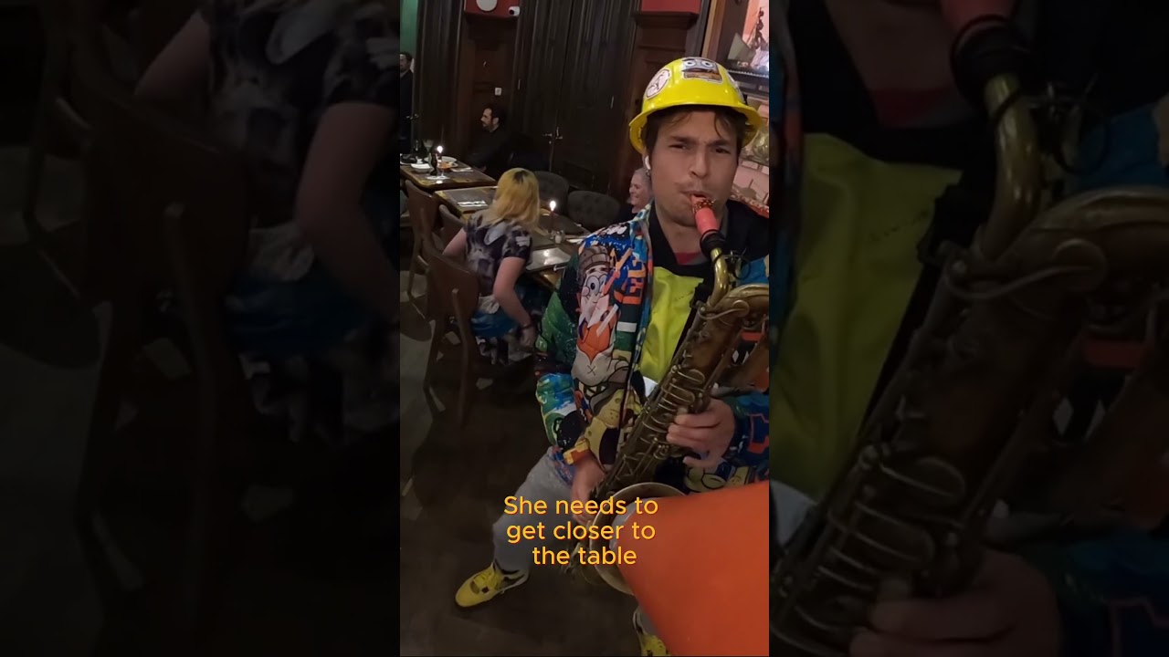 Disco Cone instrumental is out now! #saxprank #trafficconesaxman