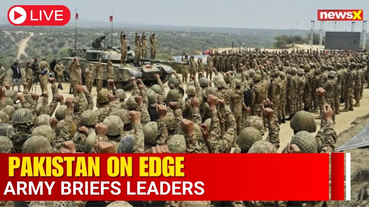 LIVE | Pakistan on Edge: Army Briefs Political Parties on Pahalgam Attack, India Standoff