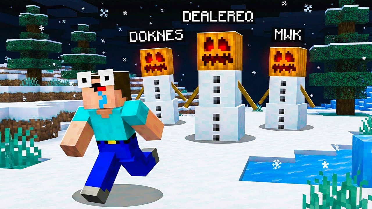 STRASZNE BAŁWANY TROLL NA WIDZU | Minecraft EXTREME